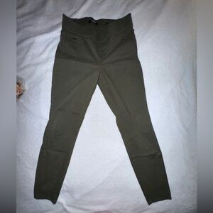 Nine West Dark Olive Pull-On Skinny Jeans